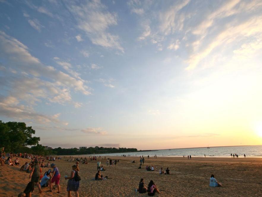 Quality Hotel Darwin Airport Exterior photo Sunset at Tanjung Piai